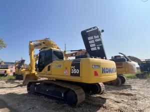 Quality 35 Tons 32300Kg Mini Excavator Second Hand PC350 Excavator 5.5km/H wholesale