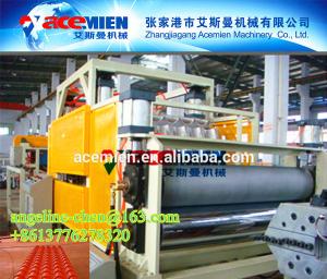 Quality Plastic PVC synthetic resin glazed roof tile roofing sheet making machine plant wholesale