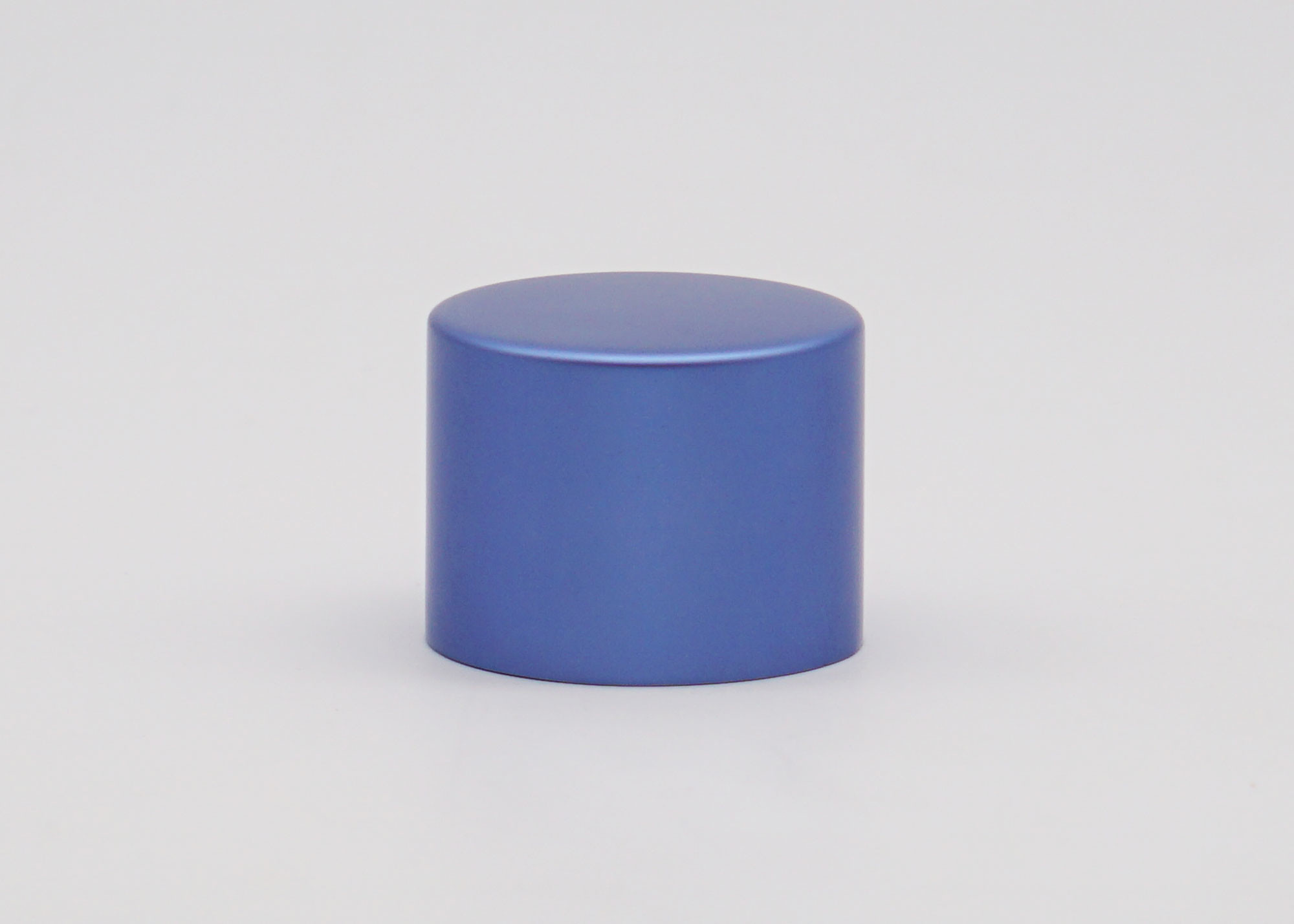 28mm Empty Bottle Violet Color Aluminum Plastic Screw Push Pull Cap Closure