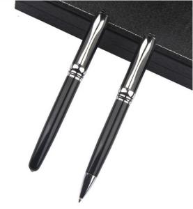Quality Custom Logo Advertising Roller Metal Cutting Laser Ball Pen wholesale