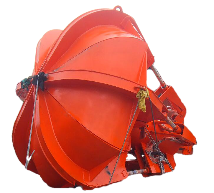 5 Cubic Meter Capacity Hydraulic Grapple Scrap Bucket for Orange Peel Grapple Excavator
