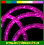 10mm 2 wire multi-colors led rope lighting for outdoor decoration