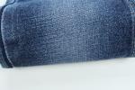 Wholesale 13.3 Oz Dark Blue TR Weft Slub Denim Pants Fabric