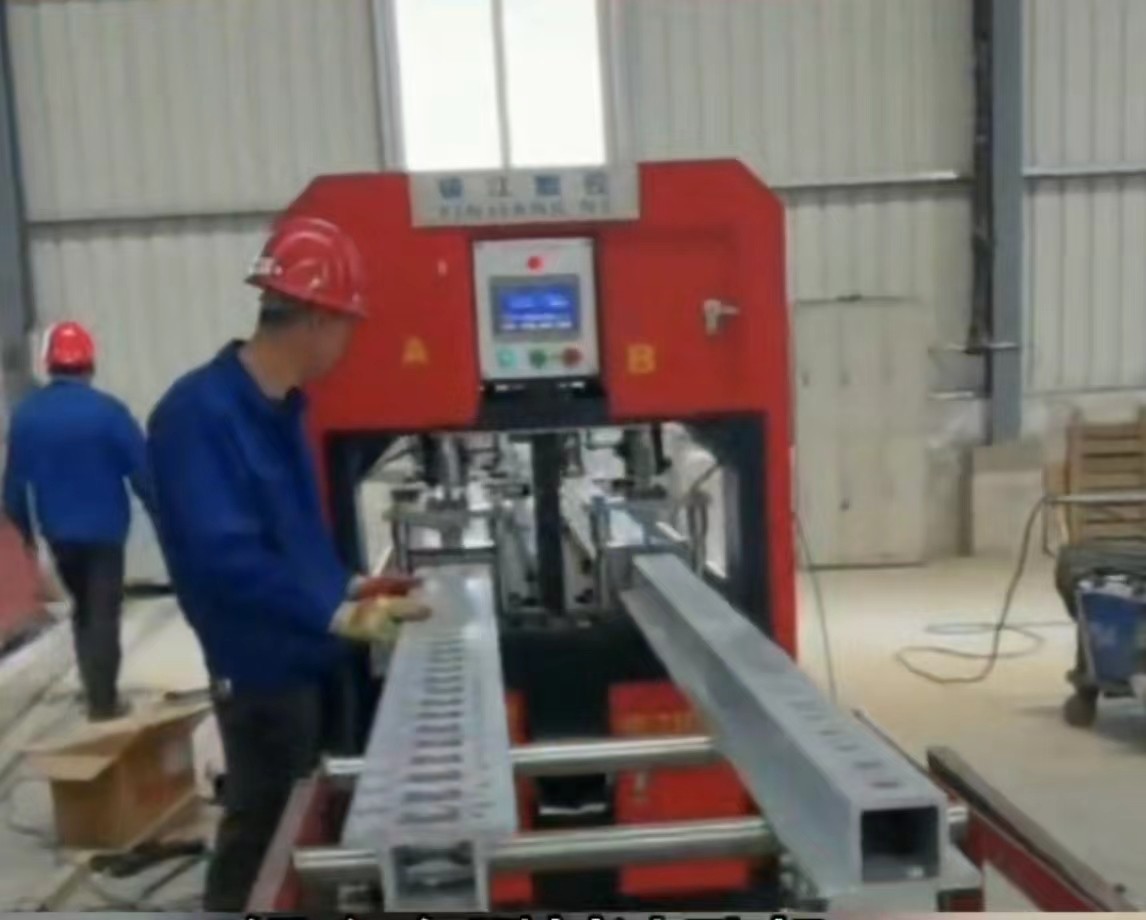 Electric Punching And Saw Cutting Machine Max. Processing Length 6000mm