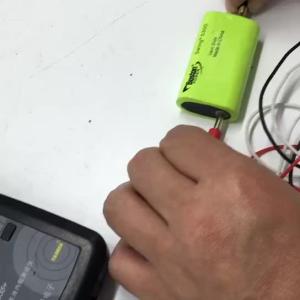 Quality BAIDUN Green Lithium Ion Battery Packs 3.7v 5300mAh 93g wholesale