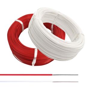 Quality 22AWG PFA high temperature Coated Copper Wire Silver Plated Copper High Temperature wholesale