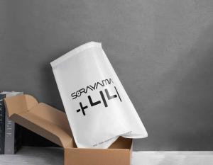 Quality Custom Size Paper Bags Screen Printing For Branded Promotion wholesale