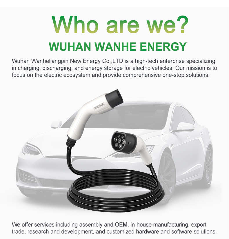 European Standard Type2 GBT EV Charging Cable 5M 3.5KW 7KW 11KW 22KW for Commercial Charger Station