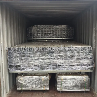Pressure Treated Wood Type Heat Treated Iron Temporary Fencing for Maximum Privacy