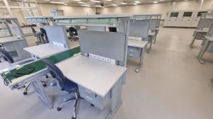 China Anti-Static Workbenches Height Lift Static Control Work Station on sale