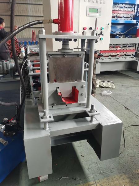 Metal Steel Downspout Pipe Roll Forming Machine Water Gutter Machine Automatic