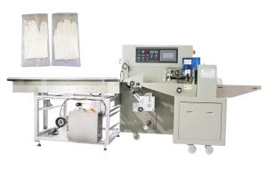 Quality Automatic Servo PE Film Wrapping Machine Gauze Medical Packing Machine wholesale