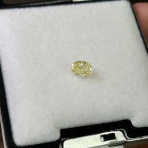 Quality 0.8ct Lab Grown Diamond CVD VS Hpht Fancy Yellow Pear Cut wholesale