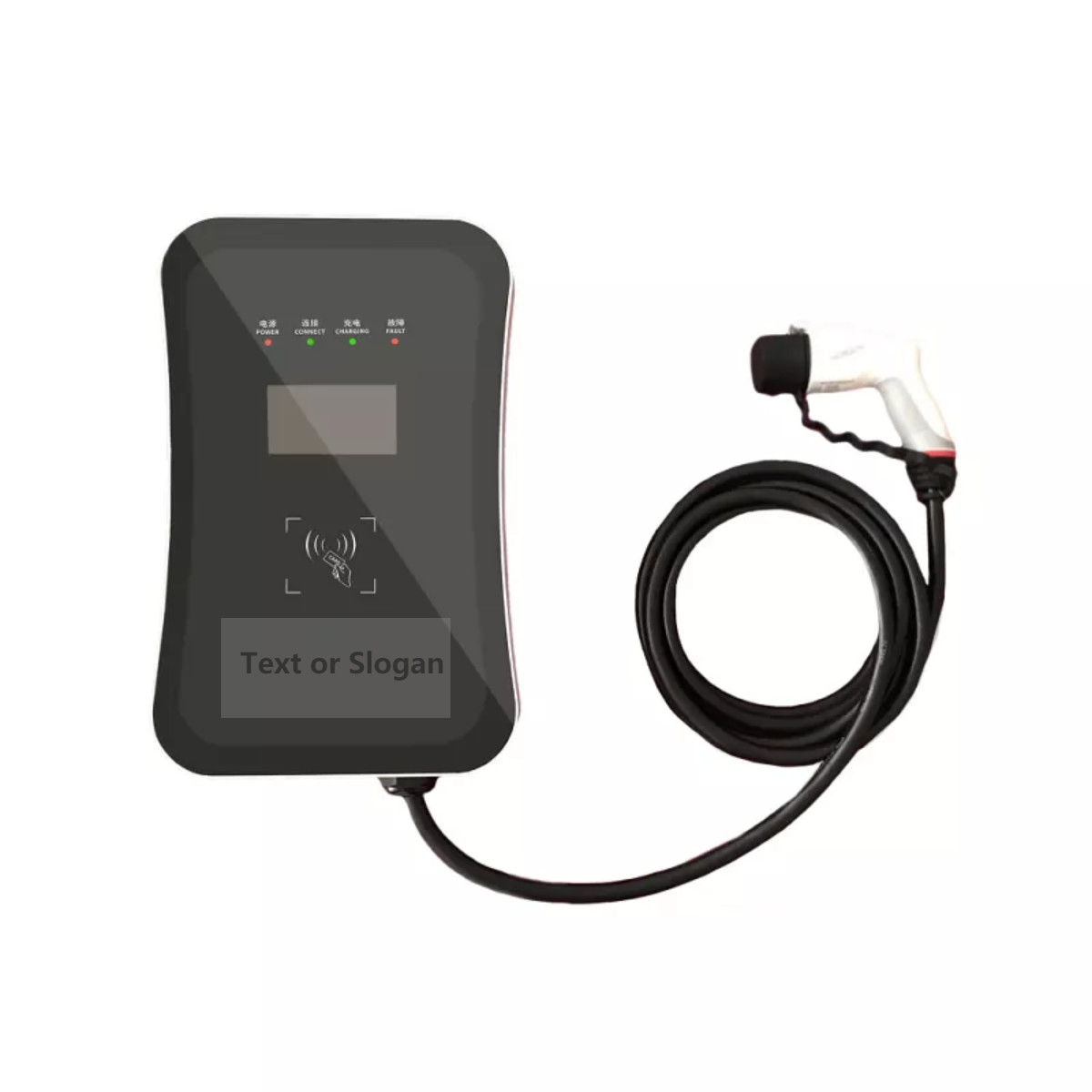 Self Adjustable Wall Box Electric Car Charger 22 Kw 32A Ev 3 Phase Charger