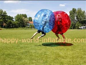 Quality human sized soccer bubble ball , giant bubble ball , bubble ball soccer , plastic bubble wholesale