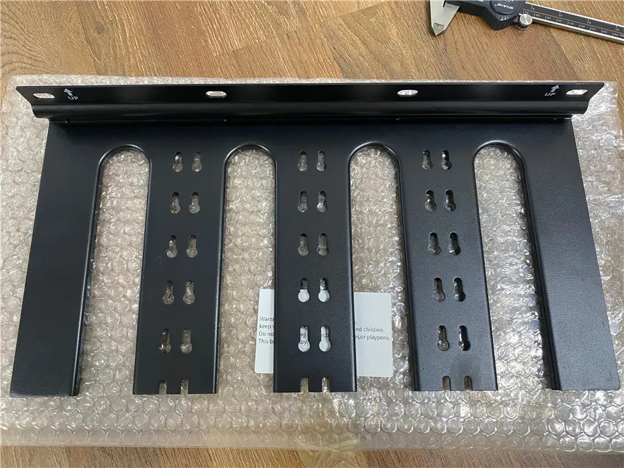 2 Layers Power Tool Storage Rack for Earphone Wire and Wall Mount Tool Organizer