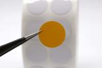 15.5mm 1.5mil White Gloss High Temperature Resistant Polyimide Label
