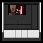 Eyeshadow Cologne Perfume Display Rack Cosmetic Rack Beauty Salon Cabinet White