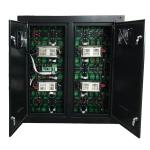 Outdoor Fixed Full Color Led Screen 6000cd/sqm Brightness 2-3 Years Warranty