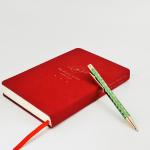 New Arrival Rhombus Diamond Cutting Surface Colorful Metal Ball Pen For School
