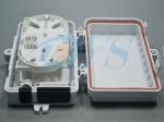 Wall Mounted 6 Ports SC Outdoor Fiber Optic Terminal Box For Wall Mounted