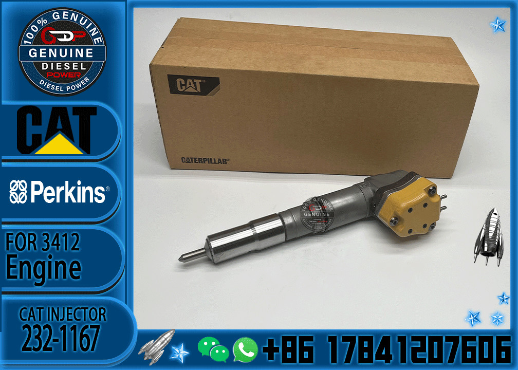 High performance 173-9379 diesel fuel injectors 232-1167 2321167 for Caterpillar 3126 engine parts 1739379