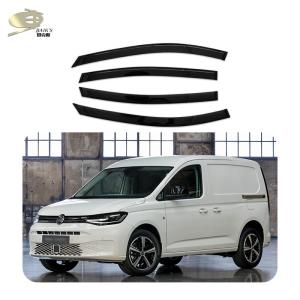 Quality PMMA Car Window Rain Shades 2007 2008 Smoke For Vw Caddy 2005 wholesale