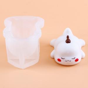 Quality Customized DIY Silicone 3D Animal Candle Mould for Soap and Chocolate Christmas Gift wholesale