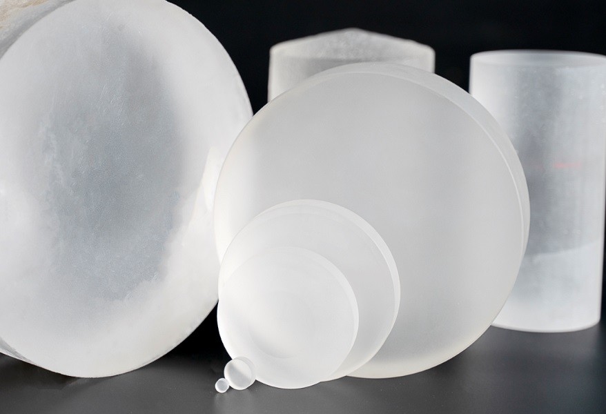 Sapphire Al2O3 Crystal Substrate Ultrathin 2 3 4 Double Side Polished For Optical Industry