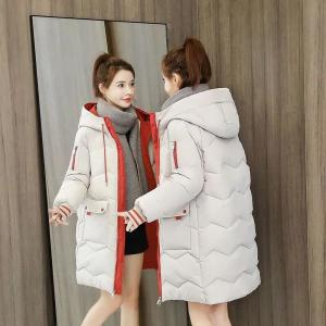 Quality Winter Puffer Jacket Ladies Warm Hooded Cotton-Padded Clothes Thick Padded Outwear Hooded Long Jackets and Coats for Women wholesale