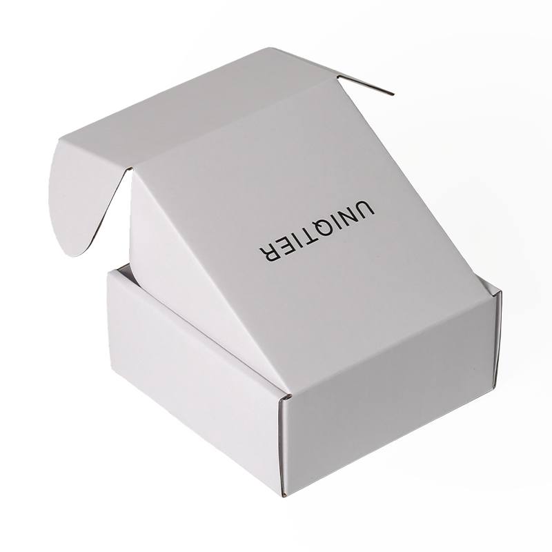 Biodegradable Cardboard Shipping Box Printed Self Sealing Mailer Box Custom Thickness