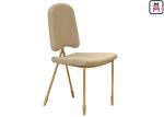 Nordic Velvet Dancing Chair Stainless Steel Restaurant Chairs With Arrowhead