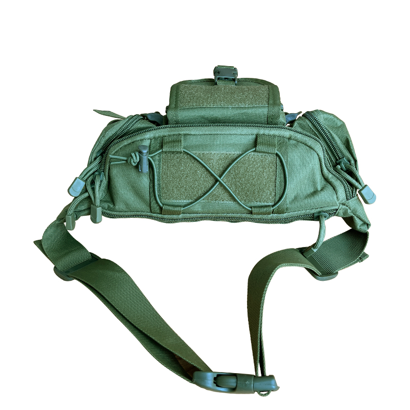 Multi-functional Chest Bag Fanny Bag for Men's Outdoor Sports Waterproof Waist Bag Cycling Tourism Running