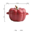Pumpkin Porcelain Ceramic Home Decoration Bowl For Breakfast Egg