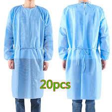 Quality Non Woven Polyethylene Disposable Isolation Protective Gowns For Sale Near Me wholesale