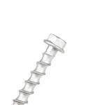 Stainless Steel Hex Flange 75mm M8 Concrete Bolt for Packing Bumper in Concrete