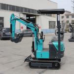 Municipal Works Mini Digger Excavator Multi Function Small 1.5 Tonne Digger