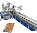 PVC Imitation Marble Hdpe Extruder Machine Double Screw OEM Service