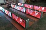 Outdoor SMD Taxi LED Display , waterproof advertising on taxis