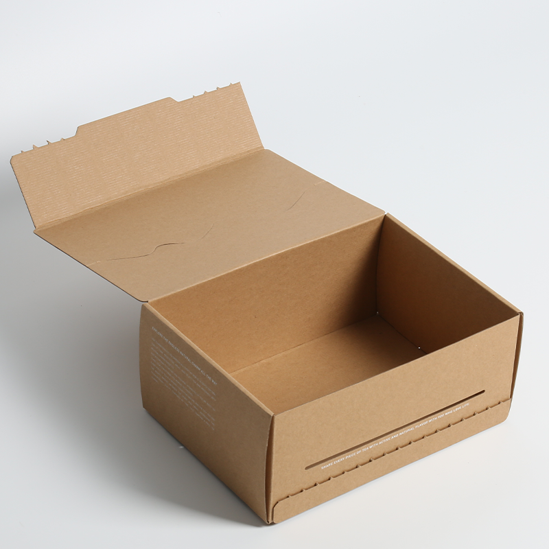 Custom Size Kraft Shipping Box For Cosmetic , Brown Craft Packaging Box Wholesale