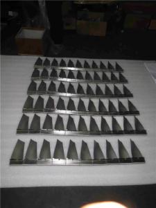 Quality Nickel Base Alloy Turbine Blade , Turbine Spare Parts Energy Saving Customizable wholesale