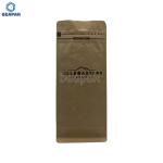 Coffee Doypack Resealable k Kraft Paper Pouch