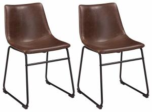Quality Mid Century Contemporary OEM Leather Dining Room Chairs wholesale
