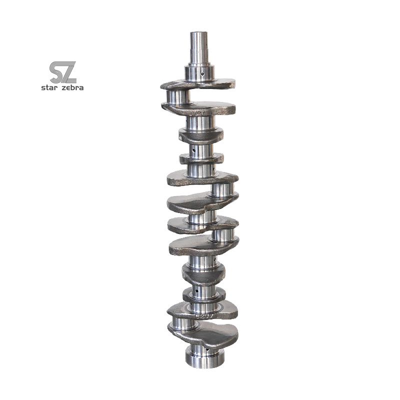 PC200-6 6D95 excavator engine crankshaft Huida forged steel 6207-31-1100 FCF DCT for excavator