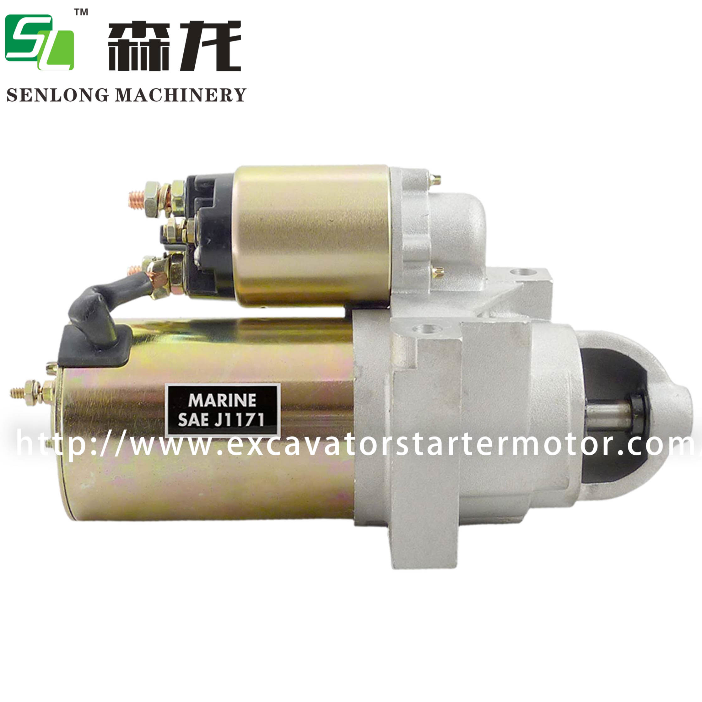 11T 12V Excavator Starter Motor Ship Motor 10465001 10465042 9000762 9000768 9000789 9000821 50812428A3 50-864340A2