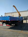 8 Ton Telescoping Boom Truck Crane , Hydraulic truck loading crane for sales