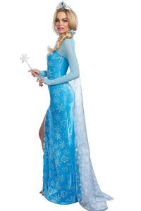 Quality Hollywood Ice Queen Womens Halloween Costumes , Cute Adult Princess Costume wholesale