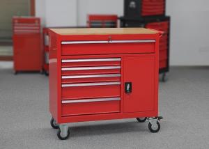 Quality Heavy Duty Color Customizable 6 Drawer Tool Box Garage Storage With Door wholesale