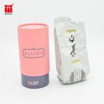 Paperboard Cylinder Packaging Tubes , Biodegrade Coffee Packaging Boxes Matt