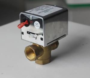 Quality 2 / 3 Port Motorized Zone Valve Replacement Electric Motor Power CE Listed wholesale